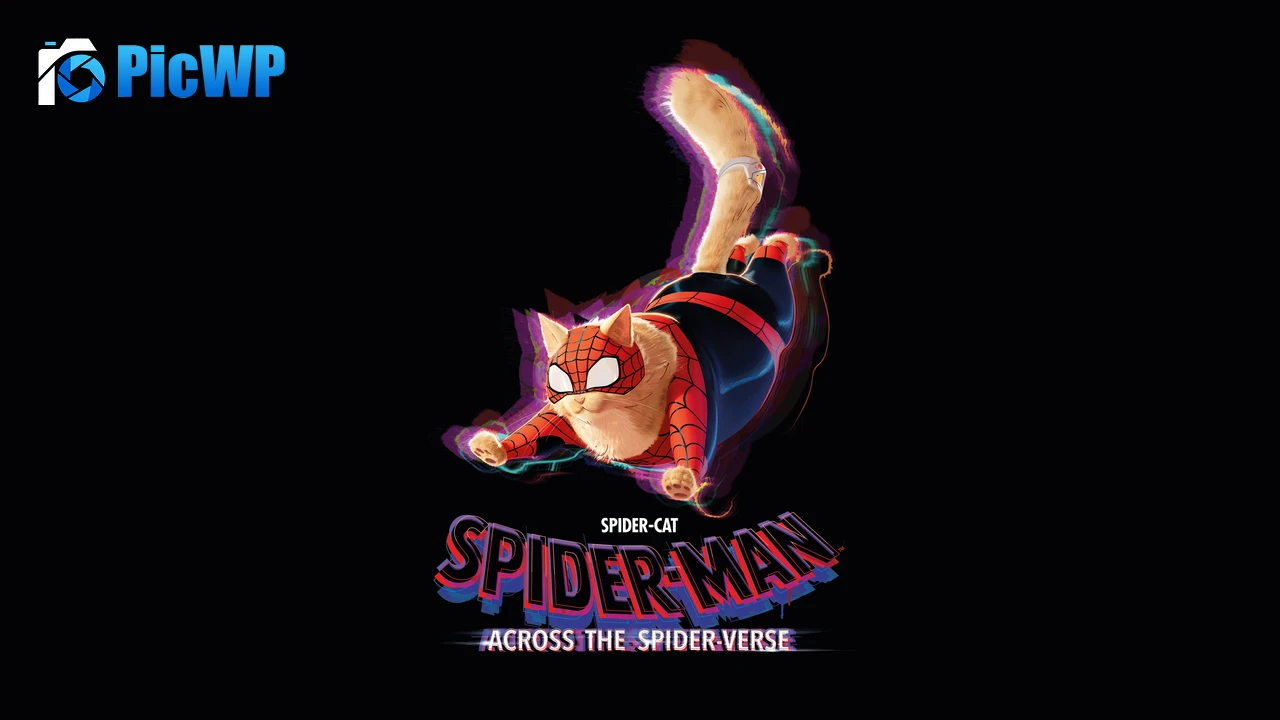 Spider-Cat Spider-Man: Across the Spider-Verse 8K PC Wallpaper