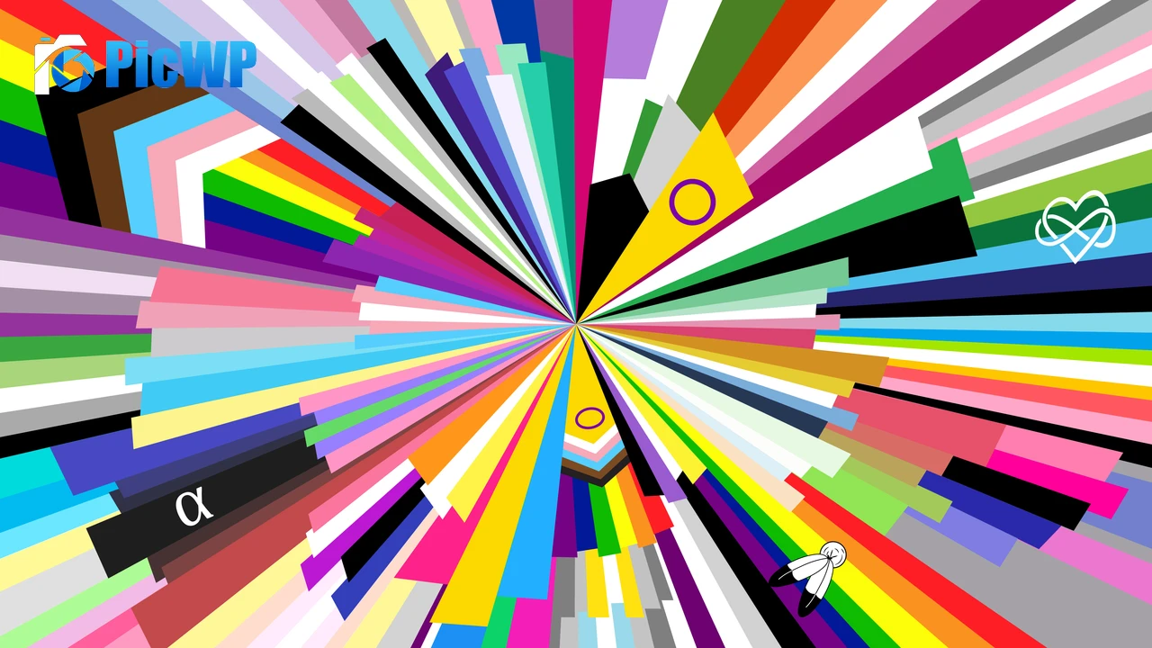 LGBTQ Multicolor 4K PC Wallpaper