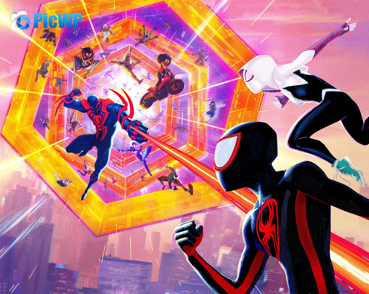 Spider-Man: Across the Spider-Verse 2023 Movies 8K PC Wallpaper