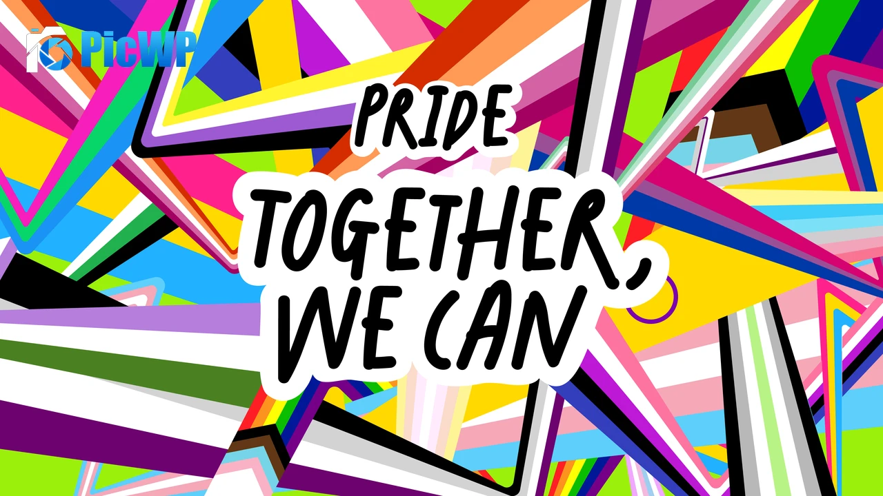 Together we can LGBTQ 8K PC Wallpaper
