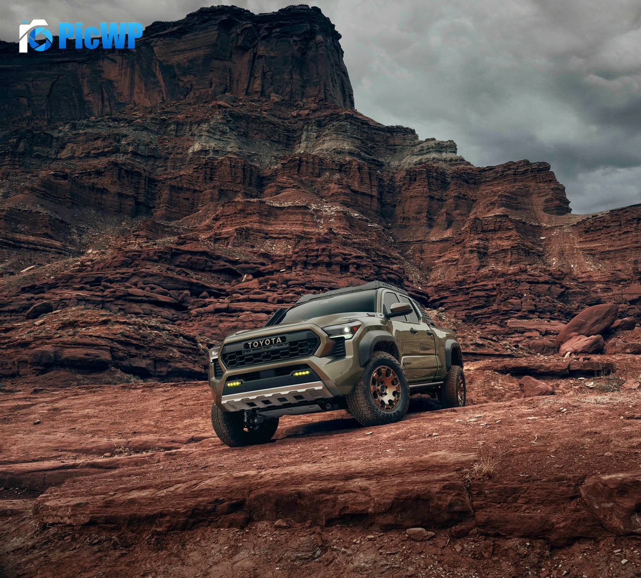 Toyota Tacoma Trailhunter Pickup truck 8K PC Wallpaper
