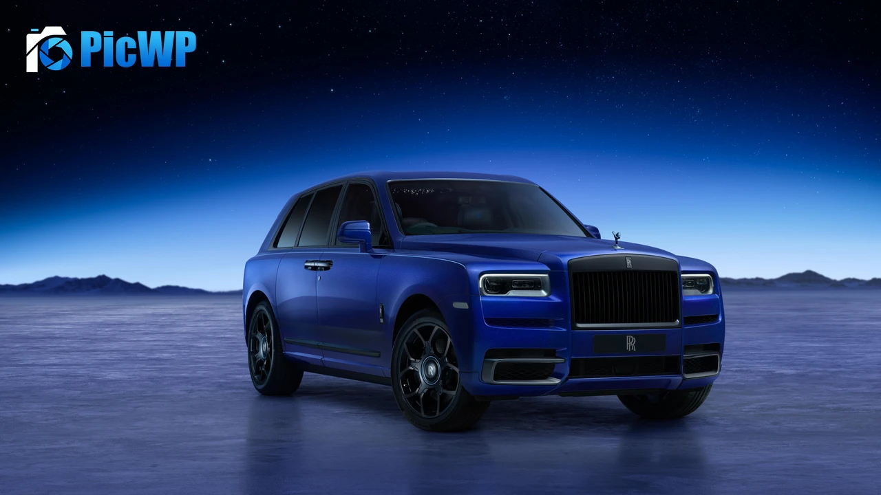 Rolls-Royce Cullinan Black Badge Blue Shadow 8K PC Wallpaper