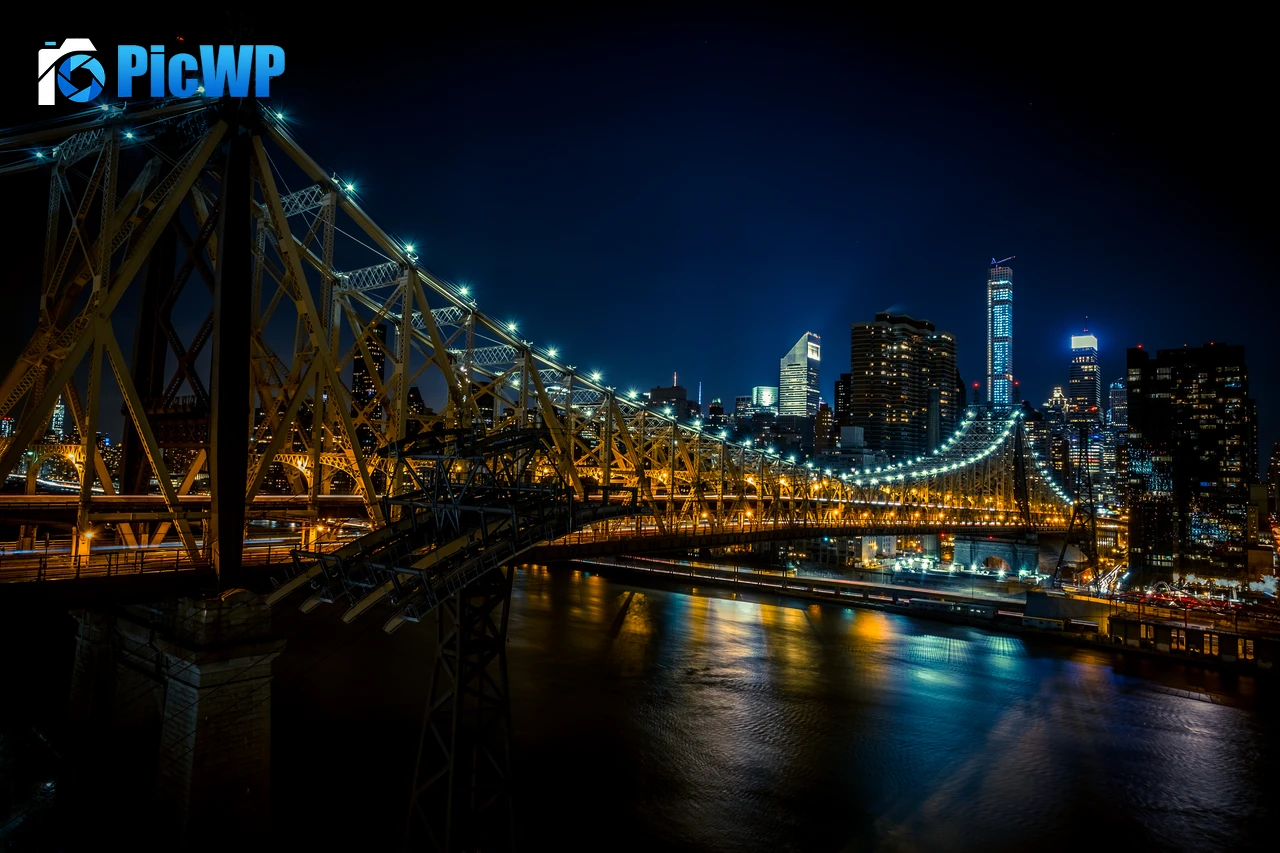Queensboro Bridge New York City 5K PC Wallpaper
