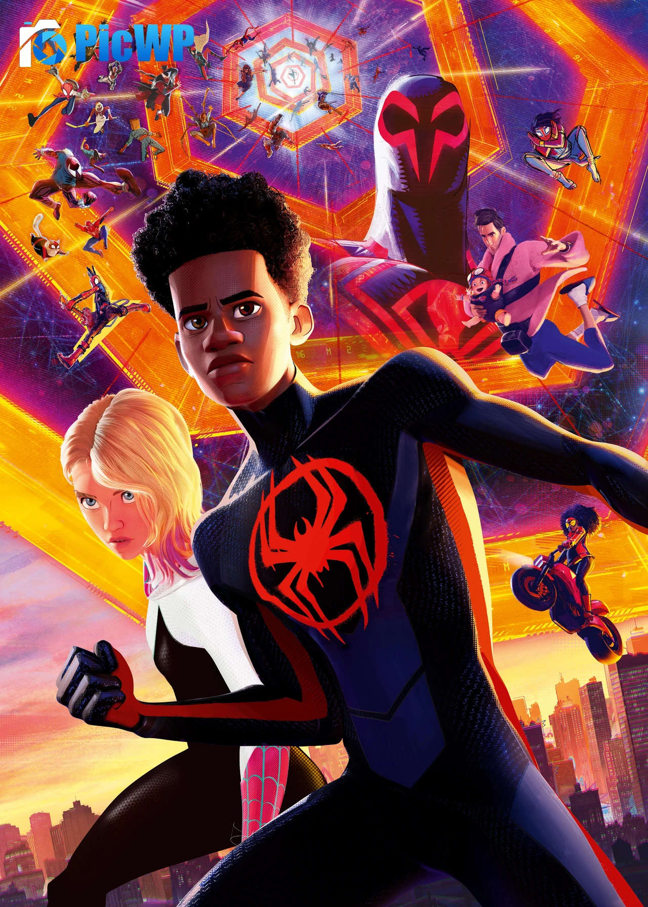 Spider-Man: Across the Spider-Verse iPhone 6K Mobile Wallpaper