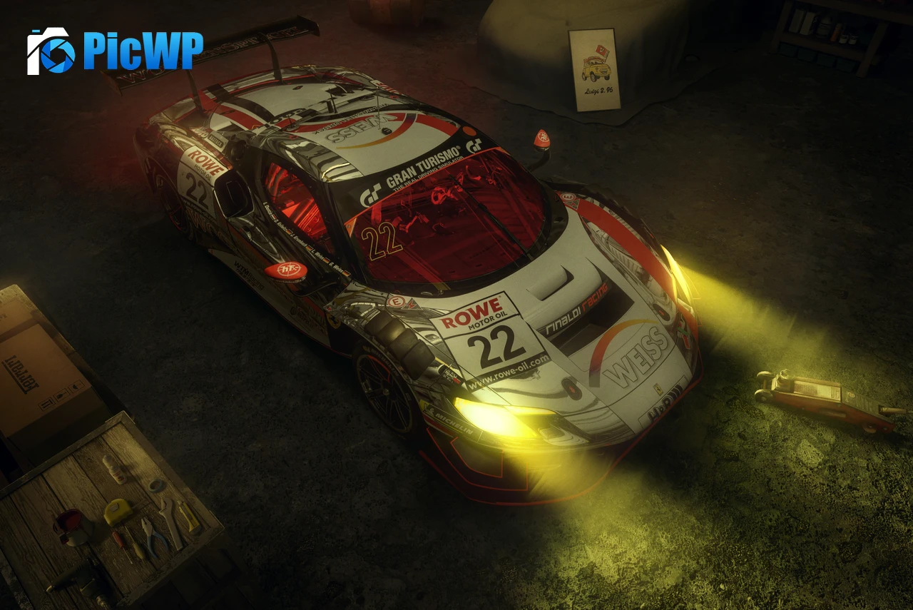 Ferrari 296 GT3 8K PC Wallpaper