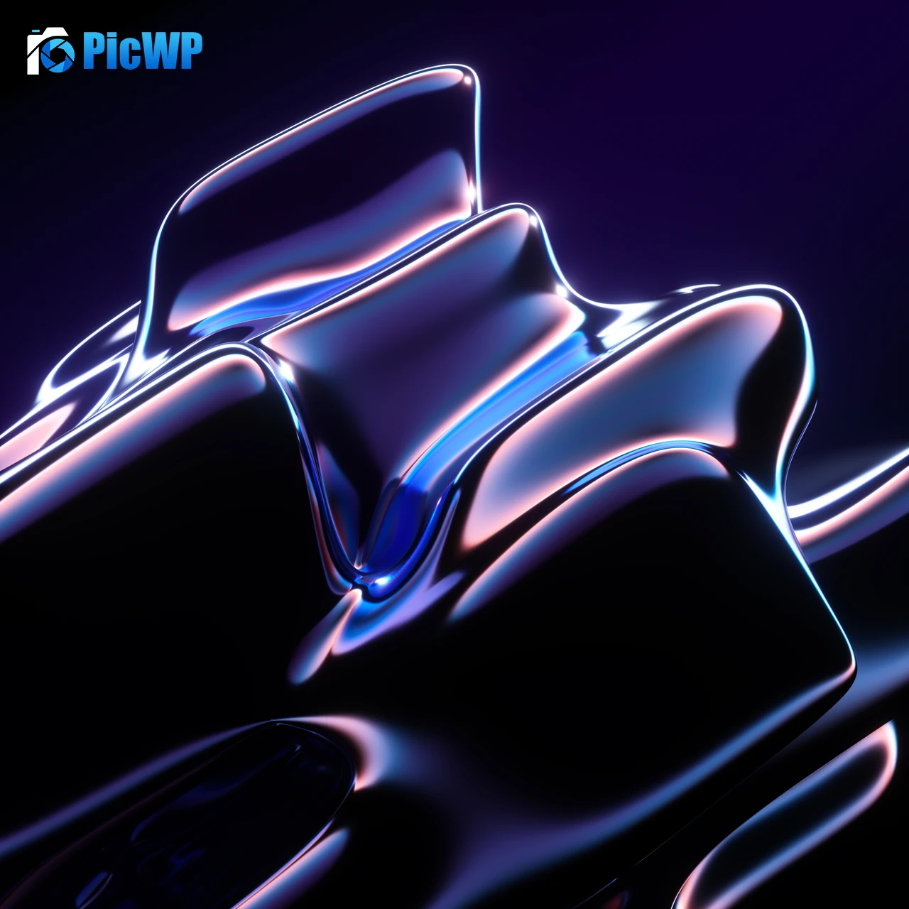 Abstract background Liquid 6K Fold Wallpaper