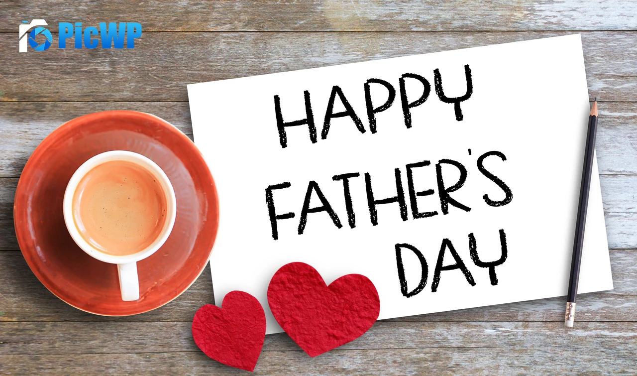 Happy Fathers Day Greeting Card 6K PC Wallpaper