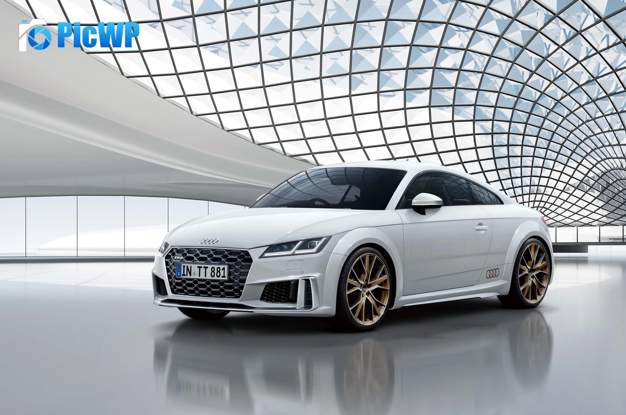 Audi TTS Coupe 2023 5K PC Wallpaper