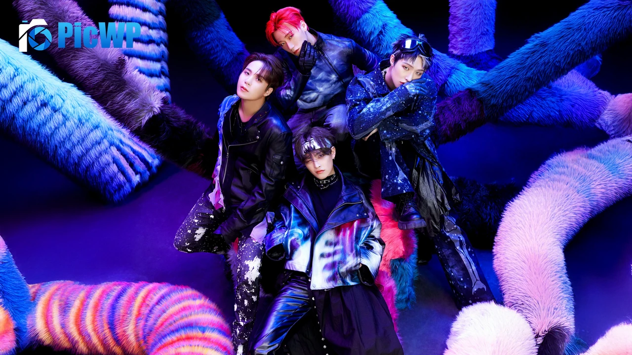 ATEEZ Boy band 6K PC Wallpaper