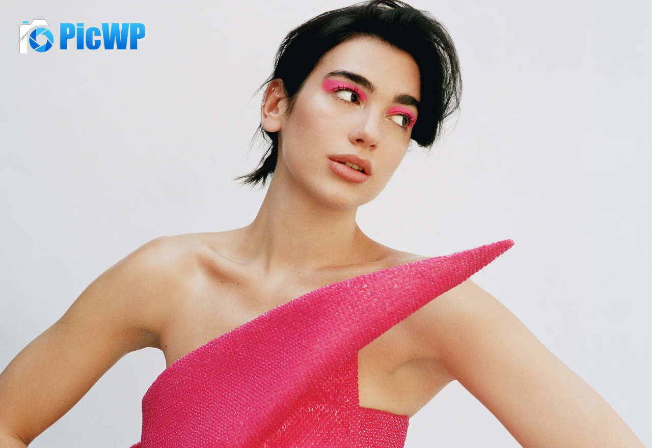 Dua Lipa Pink aesthetic 6K PC Wallpaper