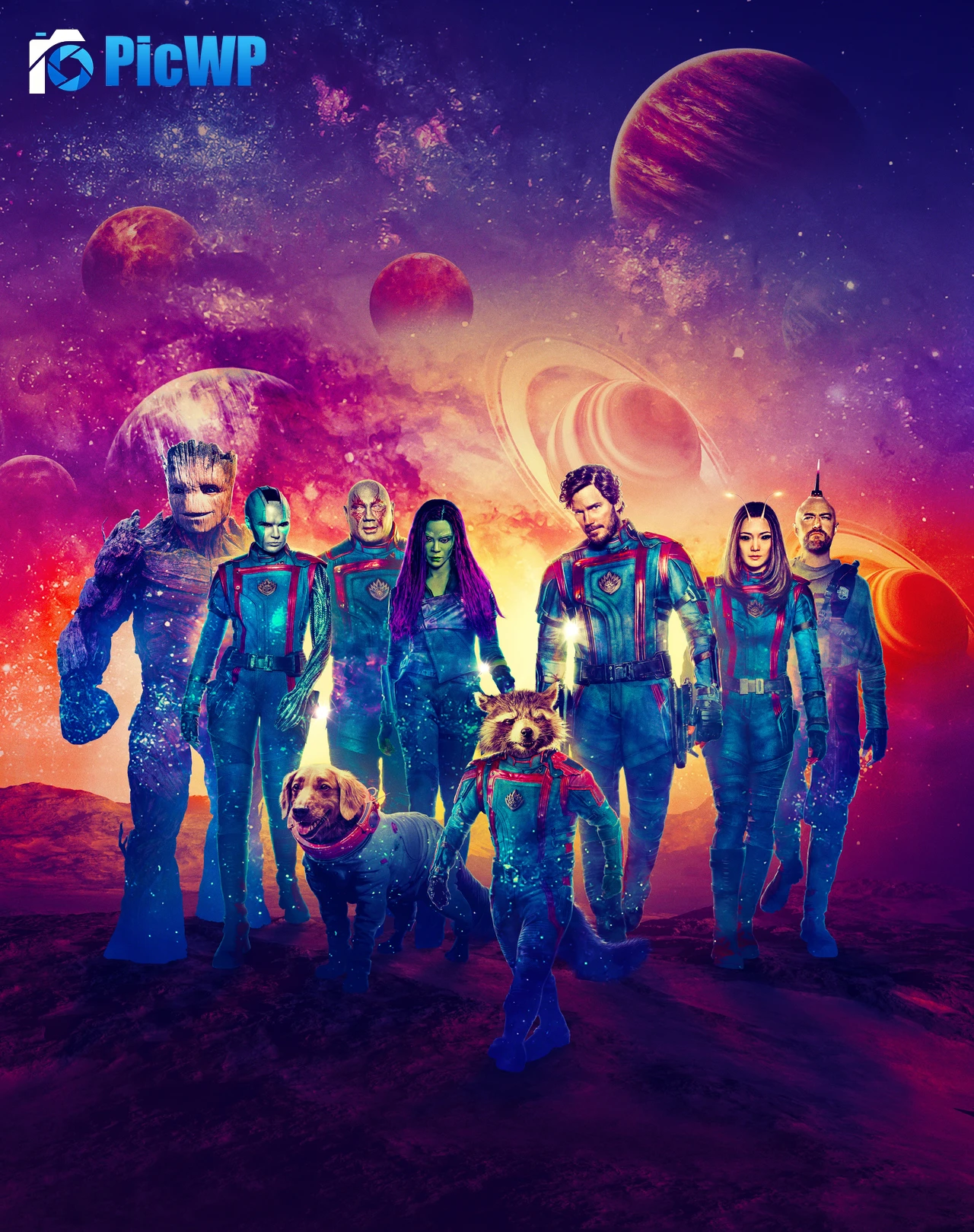 Guardians of the Galaxy Vol 3 Movie 7K Mobile Wallpaper