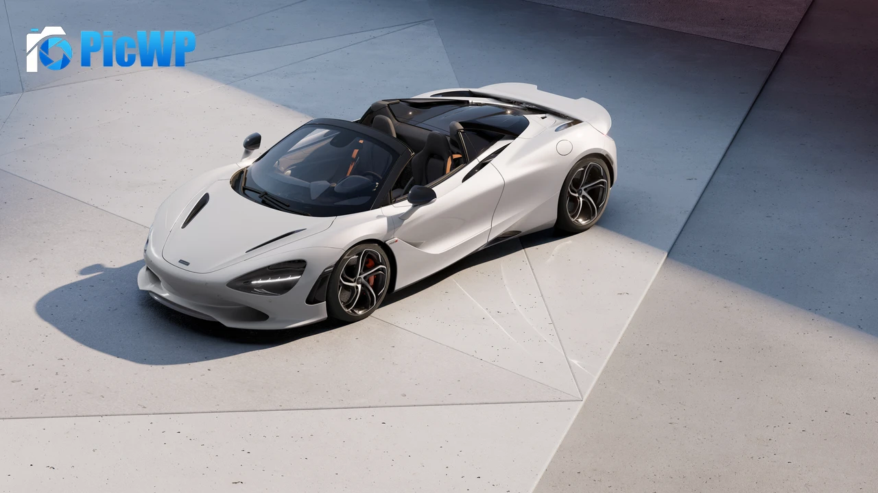 McLaren 750S Spider 2023 6K PC Wallpaper