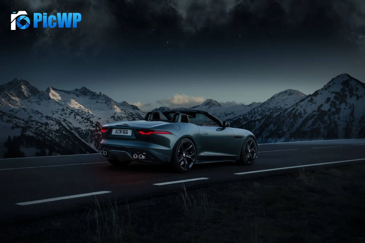 Jaguar F-Type 75 R Convertible 7K PC Wallpaper