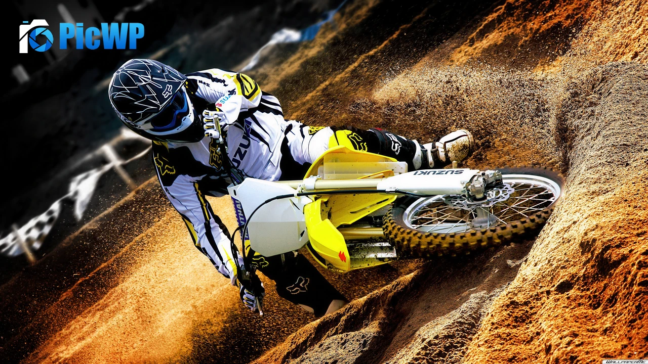 Suzuki RM Motocross 6K PC Wallpaper