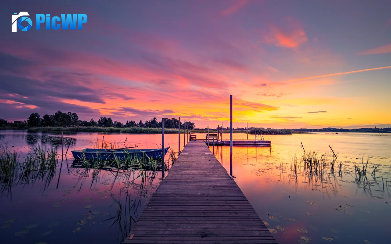 Sunset Sweden 6K PC Wallpaper