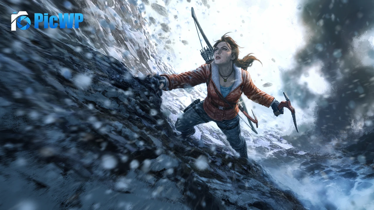 Rise of the Tomb Raider Lara Croft 8K PC Wallpaper