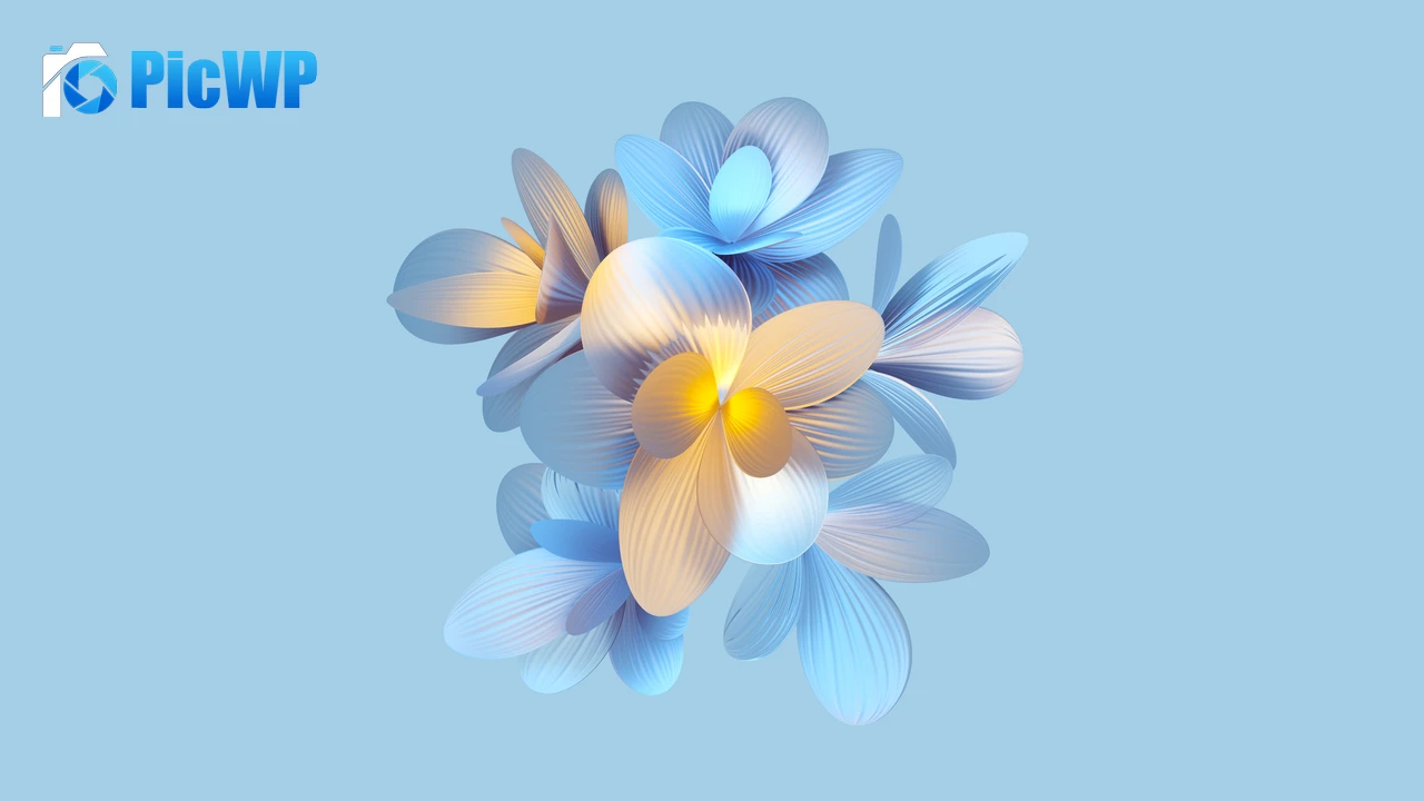 Abstract flower 6K PC Wallpaper