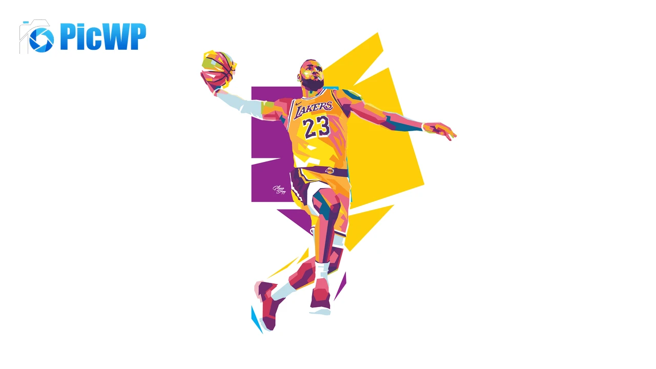 LeBron James Lakers 6K PC Wallpaper