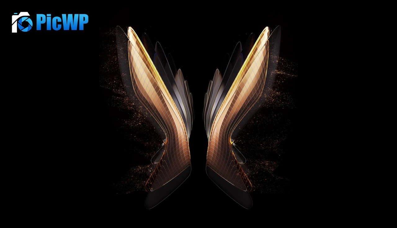 Abstract background Fold phone 4K PC Wallpaper