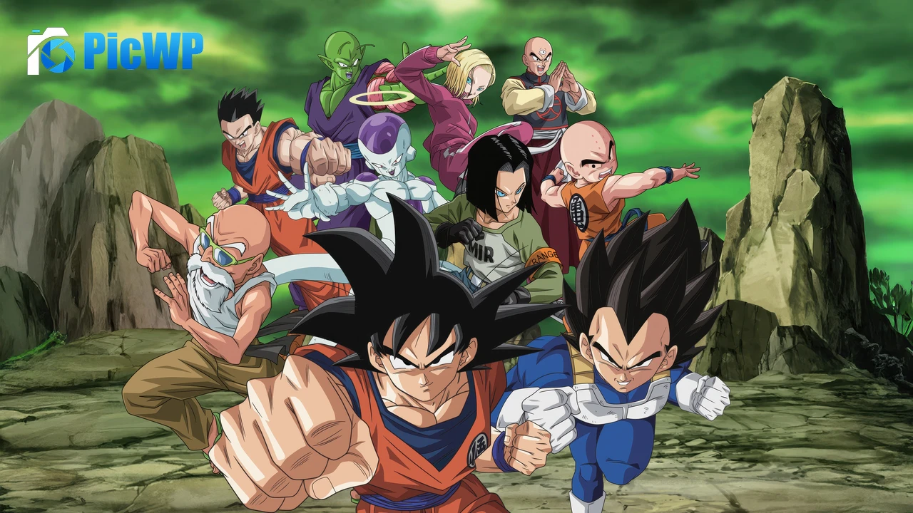 Team Universe 7 Dragon Ball Super 6K PC Wallpaper