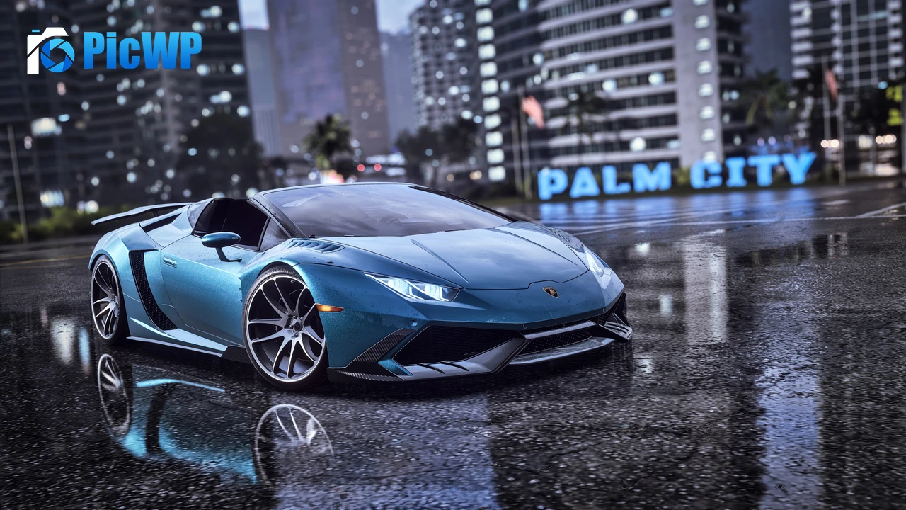 Lamborghini Huracan Need for Speed Heat 6K PC Wallpaper
