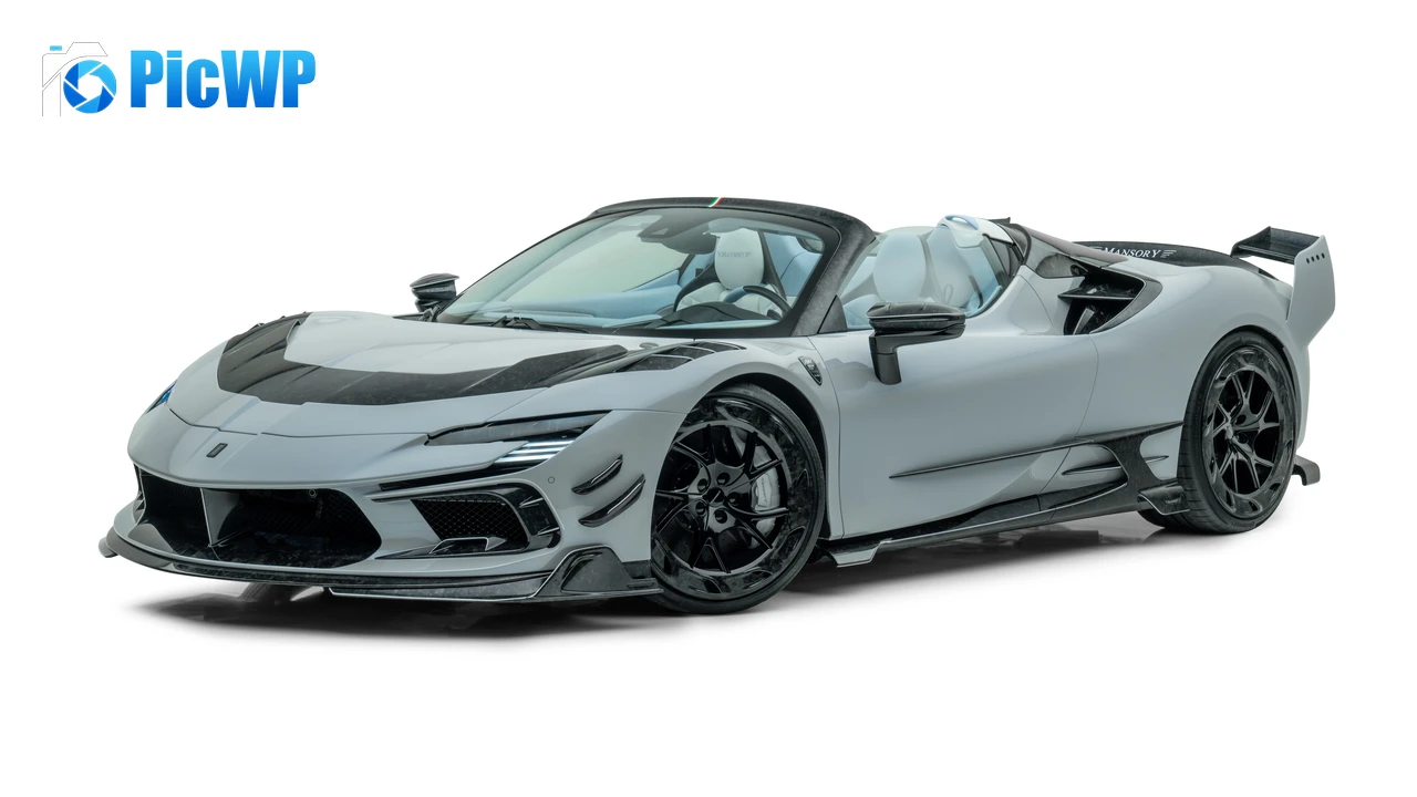 Ferrari SF90 Spider Hybrid sports car 8K PC Wallpaper