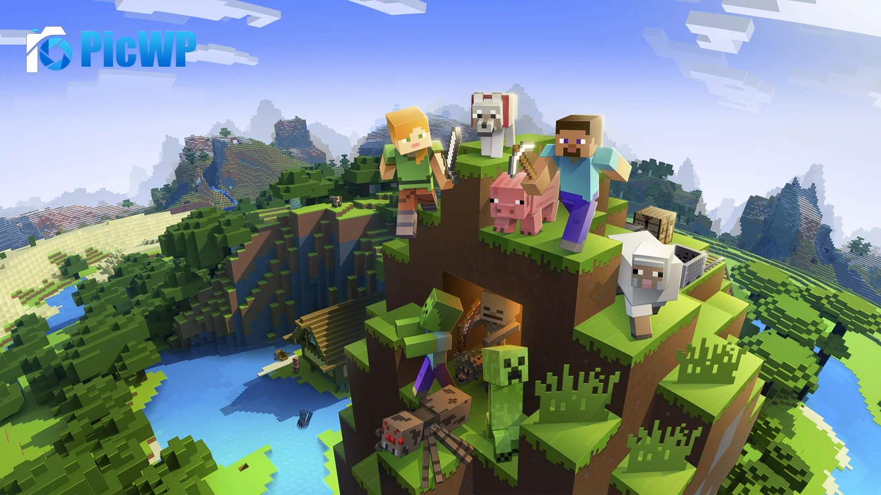 Minecraft Video Game 5K PC Wallpaper