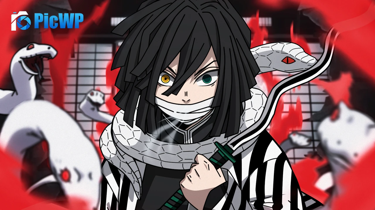 Obanai Iguro Demon Slayer: Kimetsu no Yaiba 6K PC Wallpaper