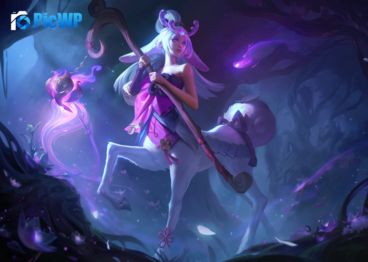 Spirit Blossom Lillia League of Legends 4K PC Wallpaper