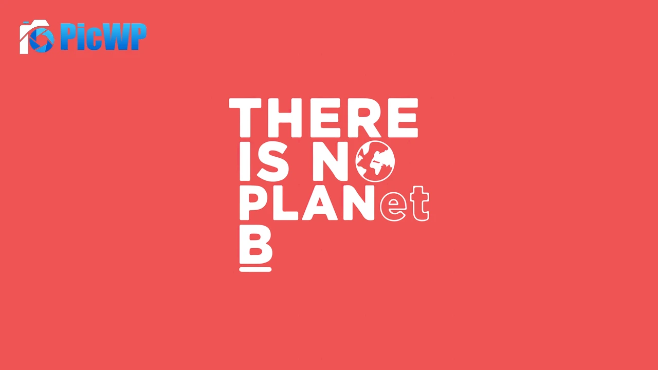 There Is No Planet B Valentine Red 8K PC Wallpaper