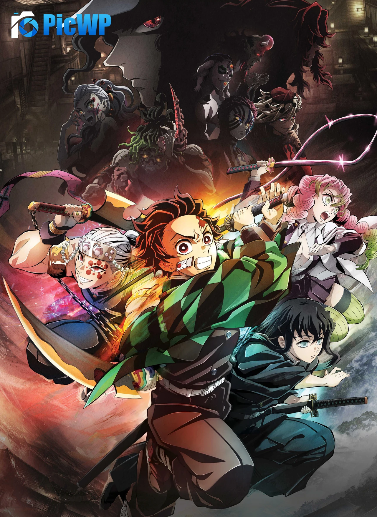 Demon Slayer Kimetsu no Yaiba iPhone 6K Mobile Wallpaper
