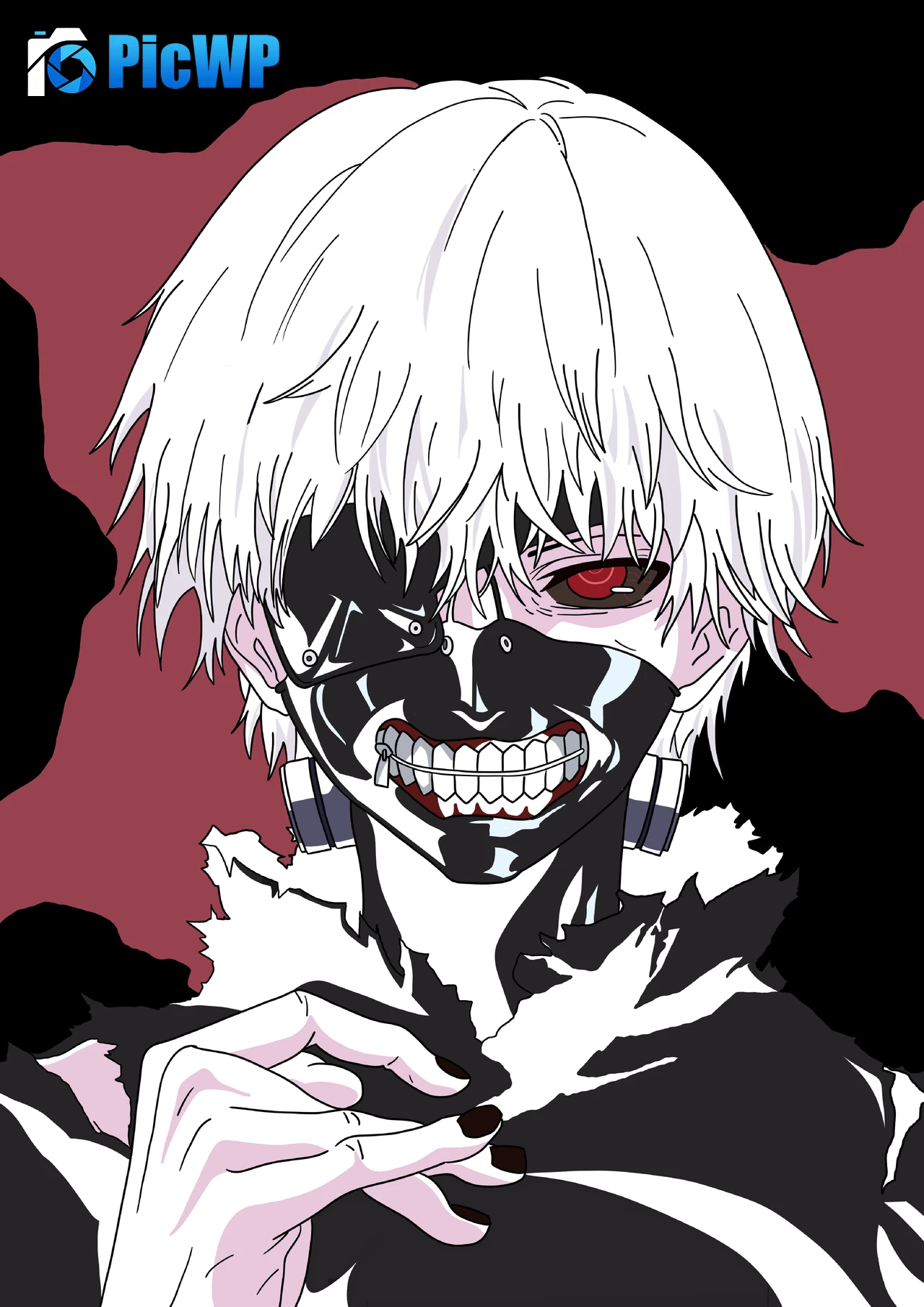 Ken Kaneki iPhone 4K 6K Mobile Wallpaper