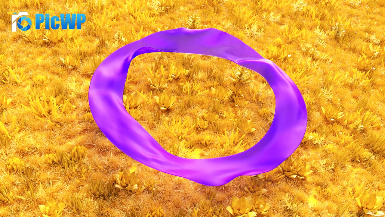Microsoft Pride Yellow field 5K PC Wallpaper