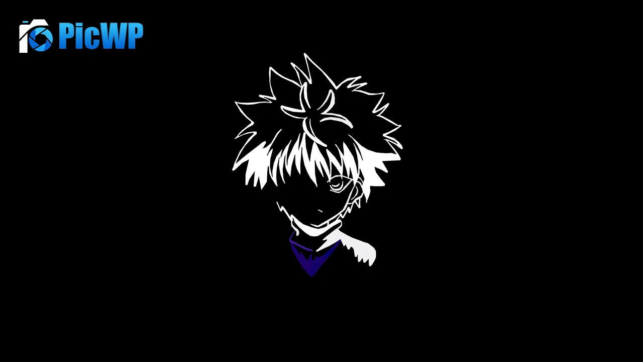 Killua Zoldyck Minimalist 6K PC Wallpaper