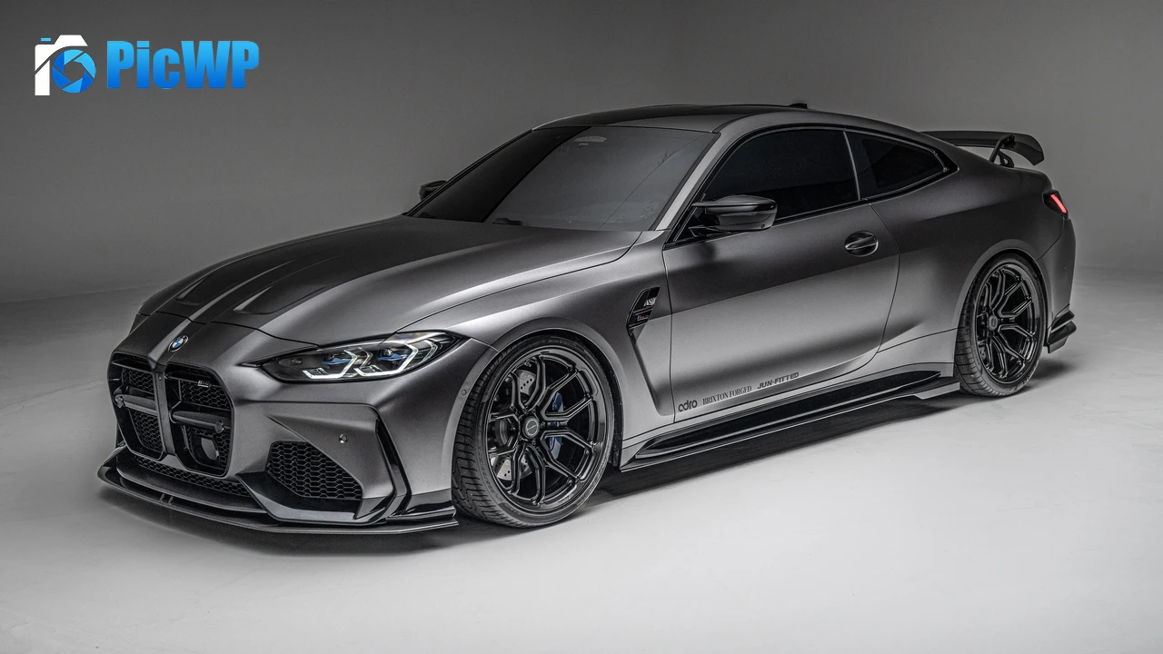 BMW M4 Coupe Performance Sedan 8K PC Wallpaper