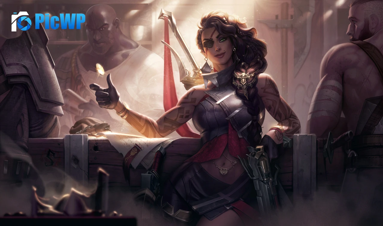 League of Legends Samira 4K PC Wallpaper