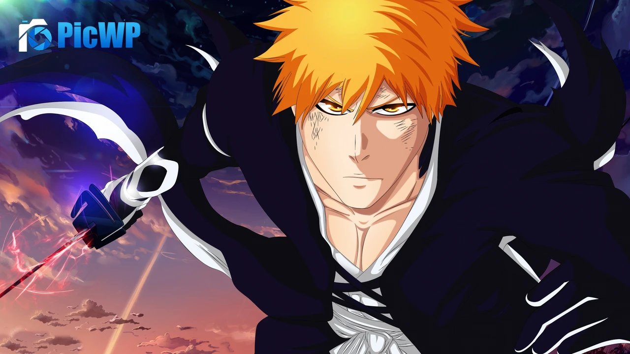 Ichigo Kurosaki Action 6K PC Wallpaper