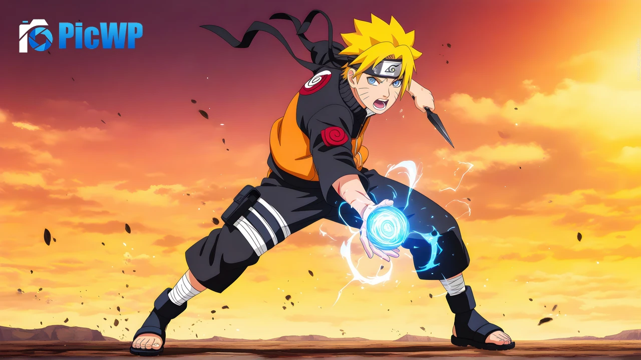 Naruto Uzumaki Dramatic 6K PC Wallpaper