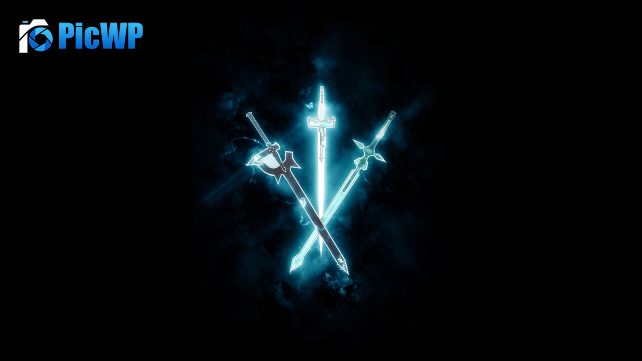 Sword Art Online Elucidator sword 6K PC Wallpaper