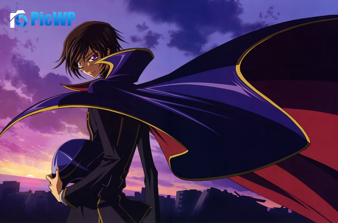 Lelouch Lamperouge 6K PC Wallpaper