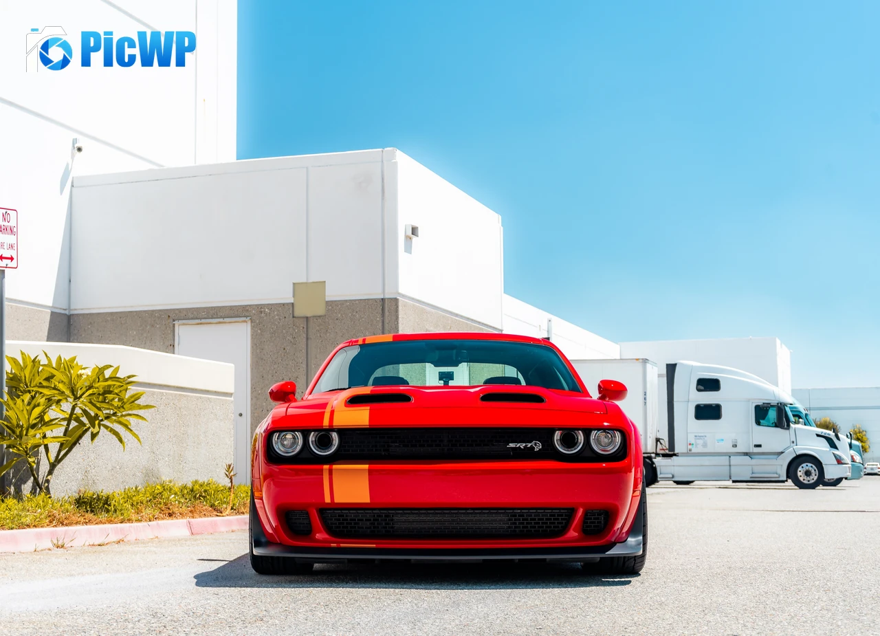 Dodge Challenger SRT Muscle cars 6K PC Wallpaper