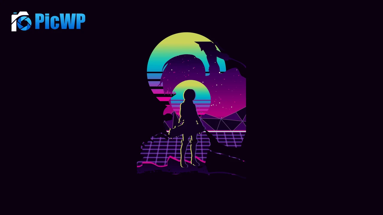 Armin Arlert Silhouette 6K PC Wallpaper