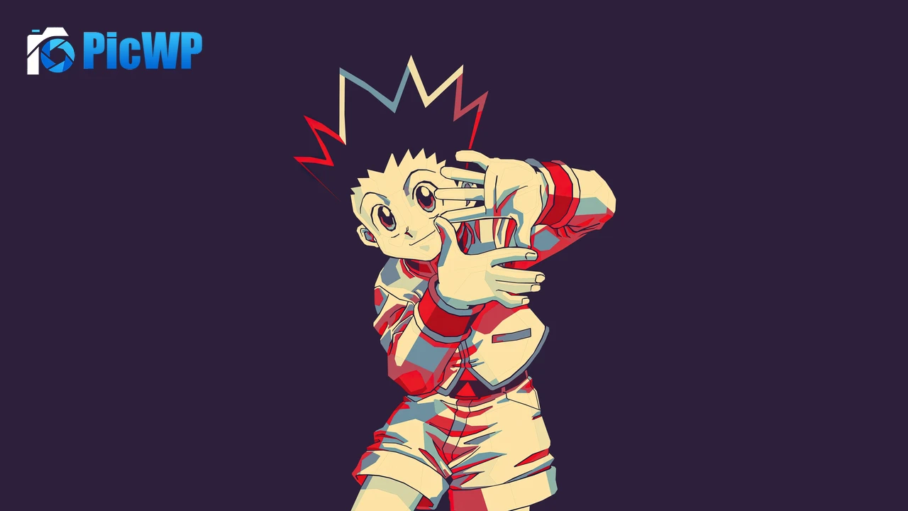 Gon Freecss Minimalist 8K PC Wallpaper