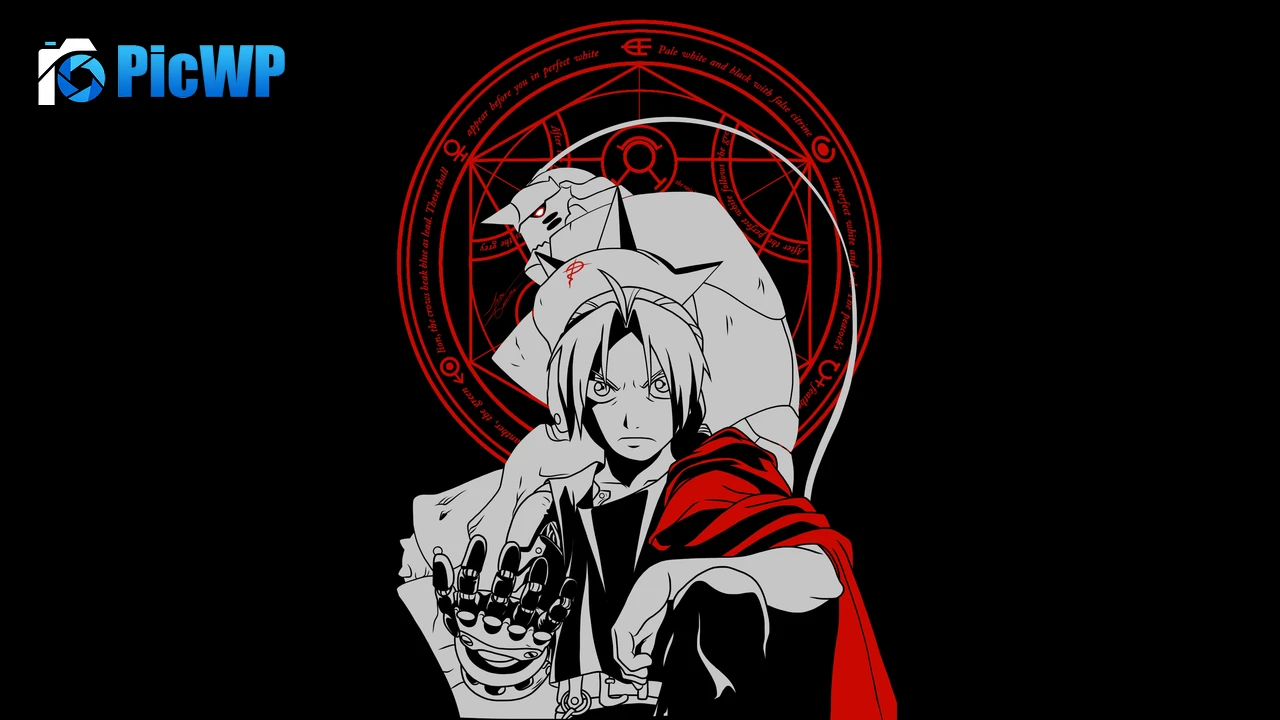 Edward Elric AMOLED 6K PC Wallpaper