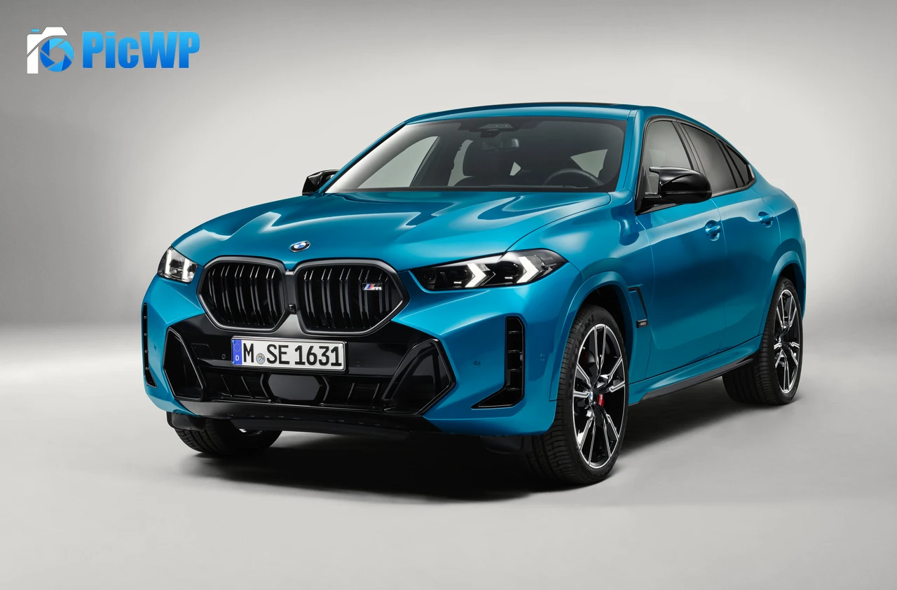 BMW X6 2023 8K PC Wallpaper
