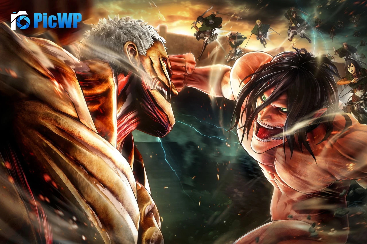 Attack on Titan Final battle 4K PC Wallpaper