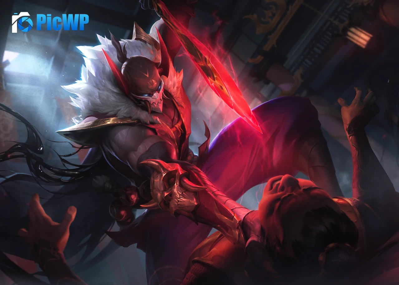 Blood Moon Pyke League of Legends 4K PC Wallpaper