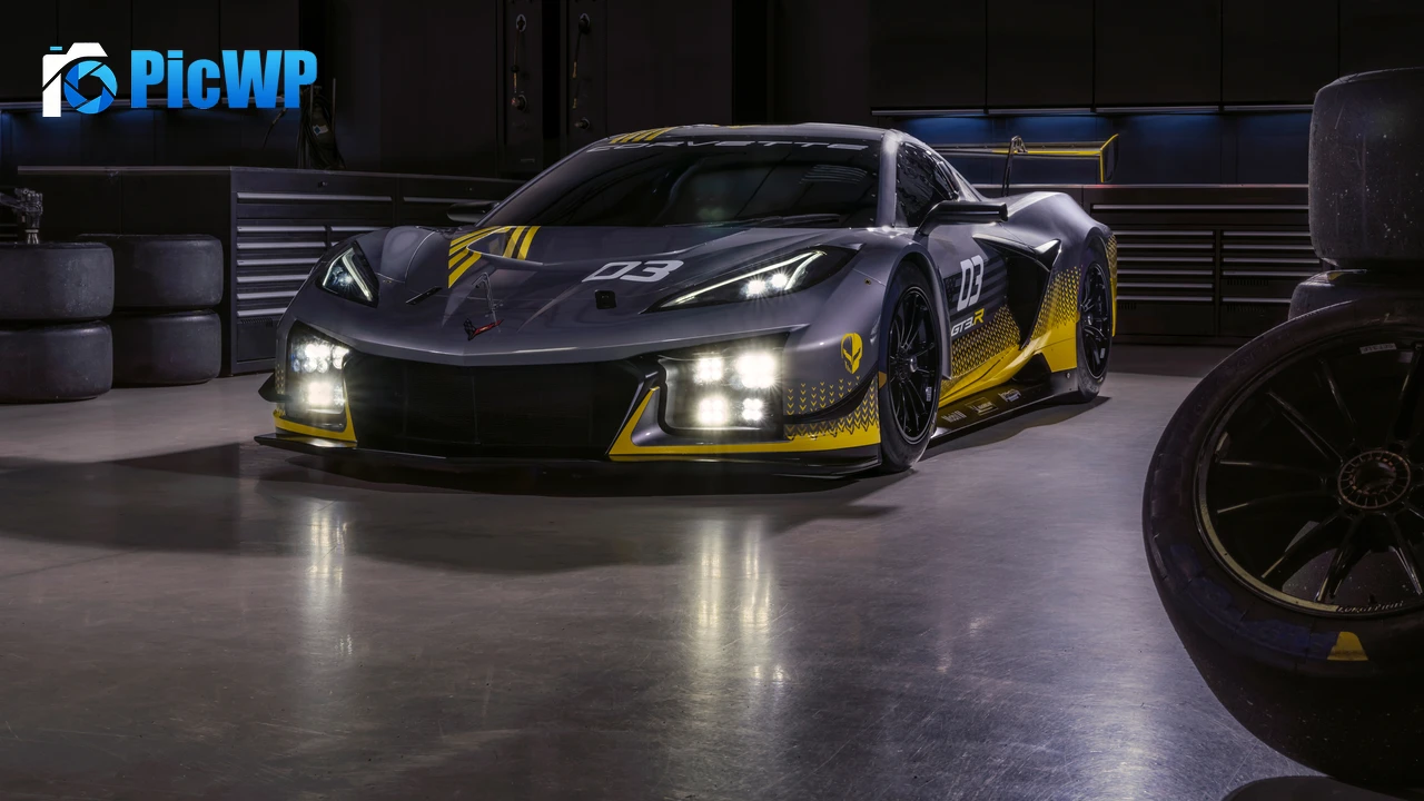 Chevrolet Corvette Z06 GT3 R 6K PC Wallpaper