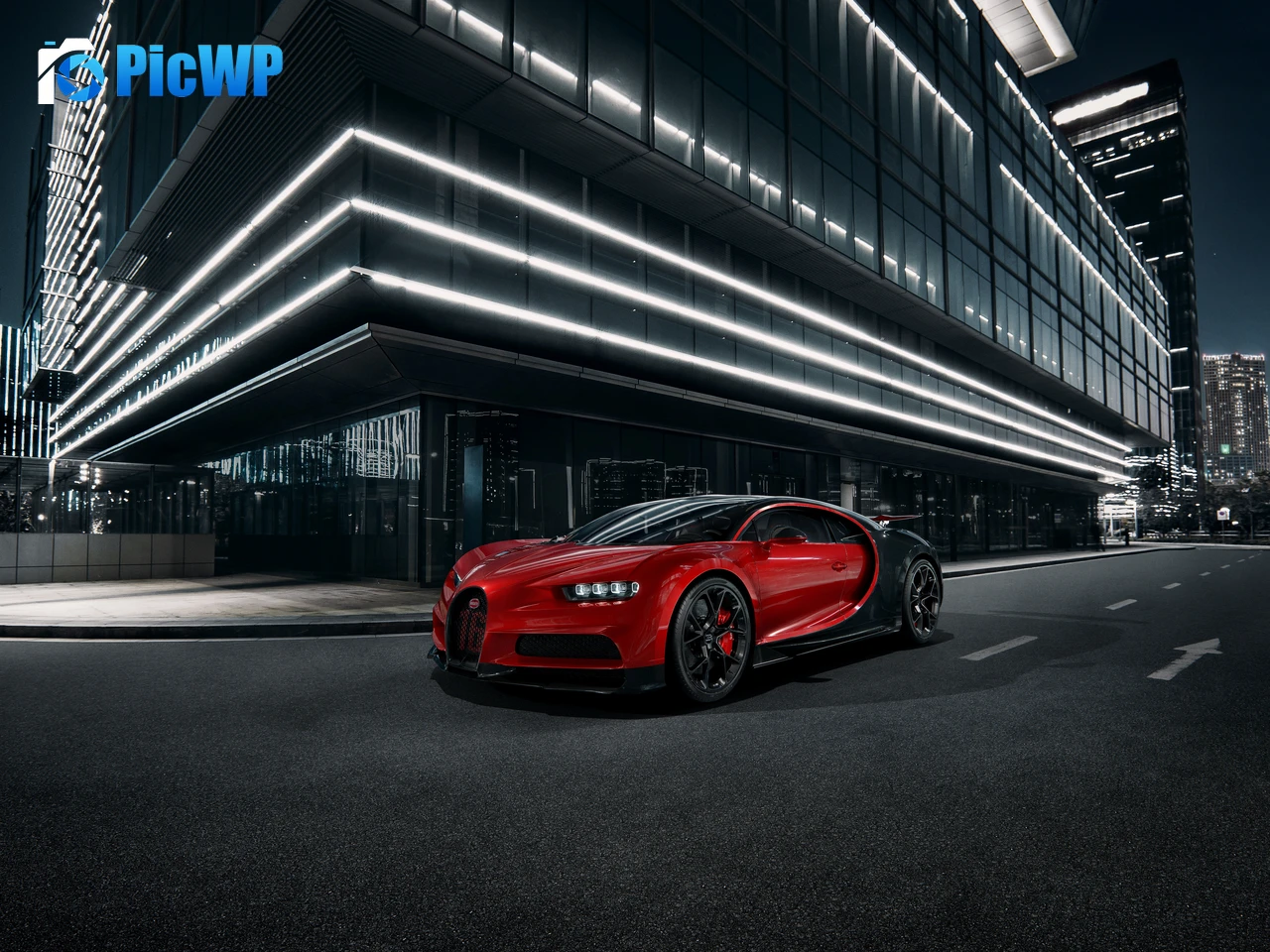 Bugatti Chiron Sport Sports cars 6K PC Wallpaper