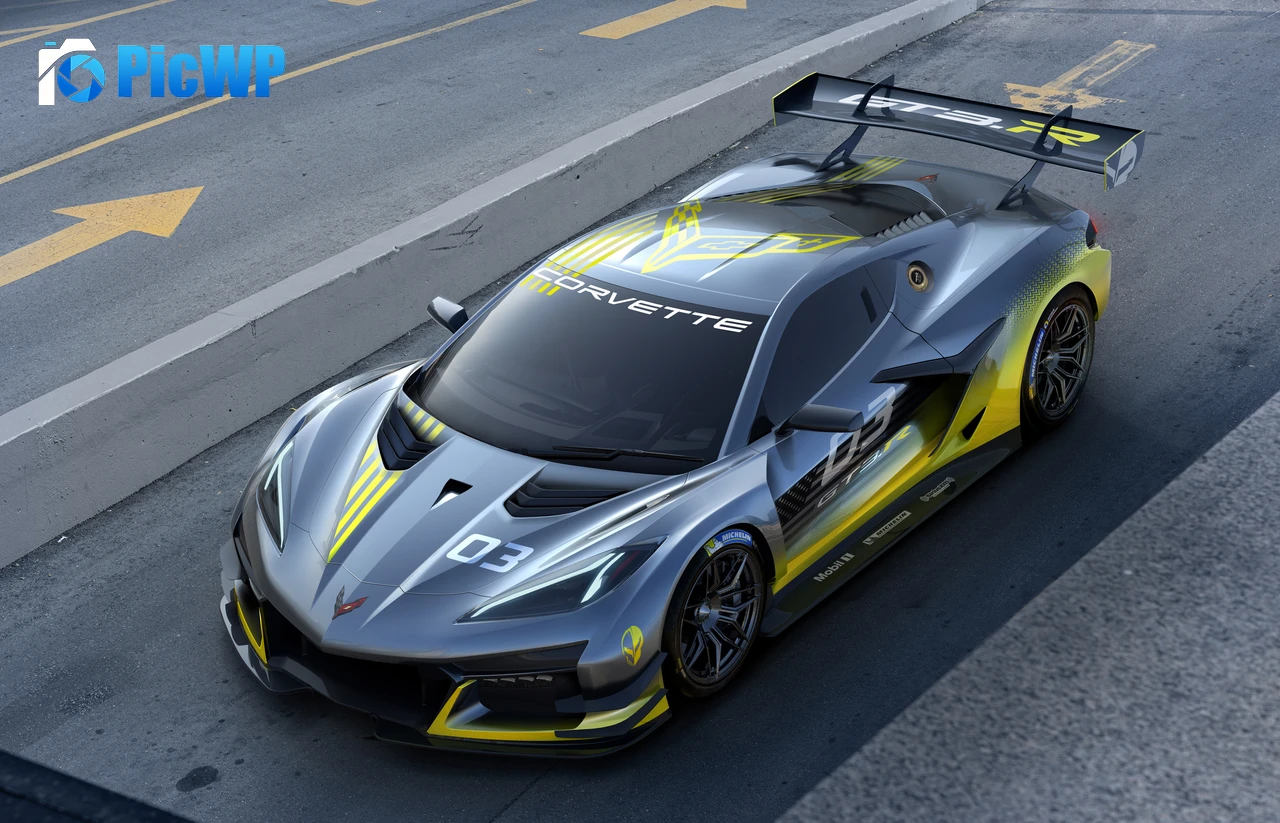 Chevrolet Corvette Z06 GT3 R Race cars 6K PC Wallpaper